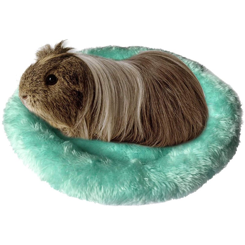 BWOGUE Hamster Bed,Round Velvet Warm Sleep Mat Pad for Hamster/Hedgehog/Squirrel/Guinea Pig/Rats and Other Small Animals - Image 1
